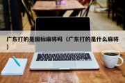 广东打的是国标麻将吗（广东打的是什么麻将）